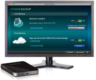 Hitachi Touro Mobile Pro 750 GB USB 3.0 7200RPM Portable External Hard 