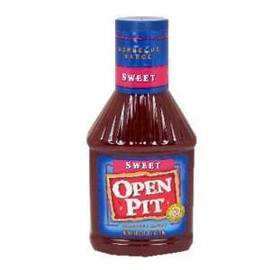 Open Pit Sweet BBQ Sauce 18 oz   6 Unit Pack  Grocery 