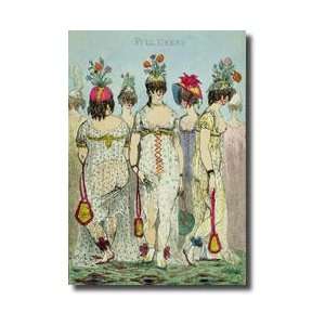   Ladies In Winter Dresses For 1800 1799 Giclee Print