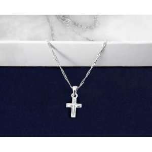  Religious Necklace Double Cross (18 Necklaces) Everything 