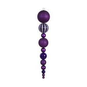  55 Purple Shiny/Matte Ball Drop Arts, Crafts & Sewing