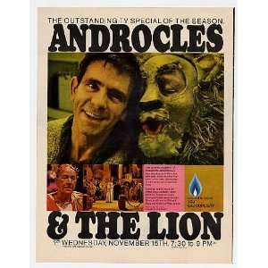  1967 NBC TV Androcles & The Lion Movie Promo Print Ad 