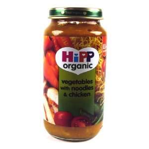 Hipp 10 Month Organic Vegetable Noodles & Chicken Jar 250g  