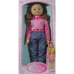 Classic Recreation of 1960s Girls Best Friend Doll Wispy Walker Large 