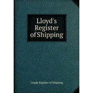  Lloyds Register of Shipping Lloyds Register of Shipping Books