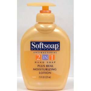  Softsoap 2 in 1 Hand Soap Plus Real Moisturizing Lotion 7 
