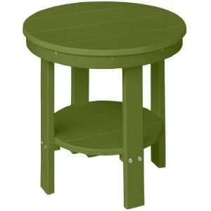  Round End Table   22 in high   Kiwi Green Patio, Lawn 