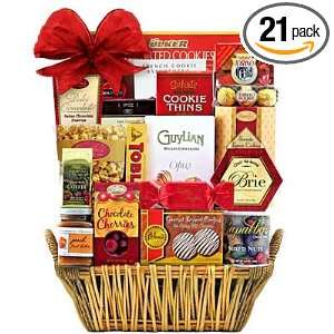 Valentines Imperial Gourmet Gift Basket  Grocery 