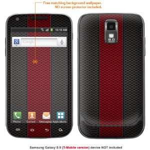 Protective Decal Skin Sticke forSamsung Galaxy S II (T Mobile version 