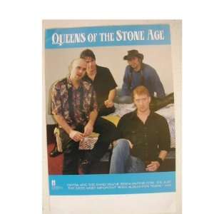  Queens Of The Stoneage Poster Band Shot The Stone Age 