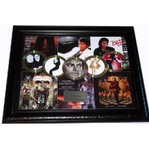   Thriller Gold Platinum Record Award Display non  