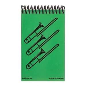  Trombone Mini Notebook 