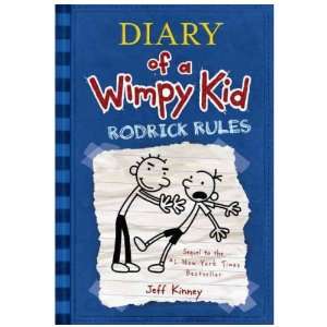  Rodrick Rules (Diary of a Wimpy Kid #2) by Jeff Kinney 