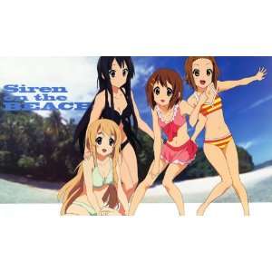  Sexy Anime Girls in Bikini Custom Playmat / Game Mat / Mat 
