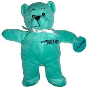 Westjet Airlines Teal Teddy Bear Blue Logo Plush Toy 