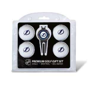 NHL Tampa Bay Lightning 4 Ball Gift Set 