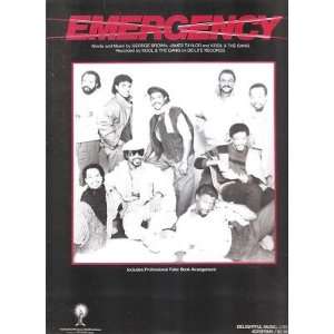  Sheet Music Emergency Kool And The Gang 158 Everything 