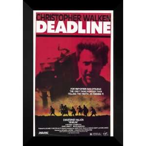  Deadline 27x40 FRAMED Movie Poster   Style A   1987
