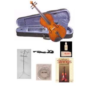 Music Basics Violin Package with Free Tuner   1/8 Size (VLN 10 1/8 