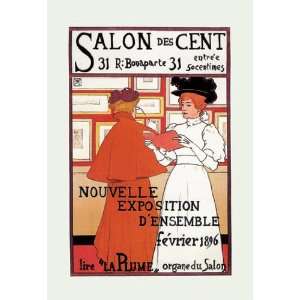  Salon des Cent 20x30 poster