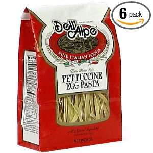 Dell Alpe Egg Fettuccine, 8 Ounce (Pack Grocery & Gourmet Food