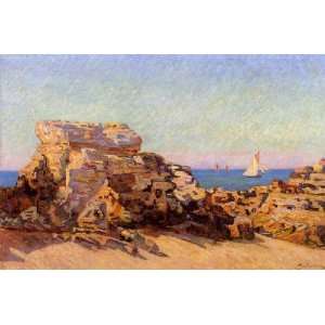   The Platin Rock at Saint Palais, By Guillaumin Armand