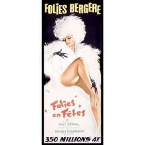 kley   Folies   Bergere Cabaret Dance Theater Poster Giclee on acid 