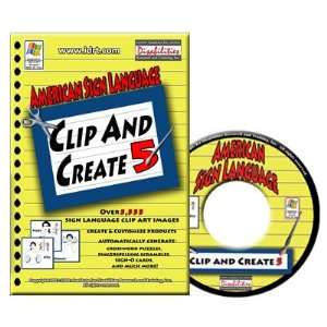   Clip and Create Ver. 5   ASL Clip Art and ASL Games Health & Personal