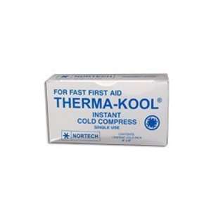 Therma Kool Instant Single Use Cold Compress For Fast First Aid   4X6 