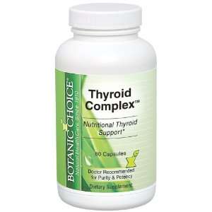 Botanic Choice Thyroid Complex Herbal Formula Health 