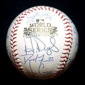 2011 Champions St. Louis Cardinals Team Signed Authentic World Series 
