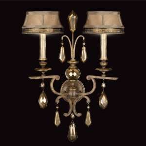  Fine Art Lamps 754550 2ST Golden Aura Sconce