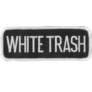  White Trash Patch Automotive