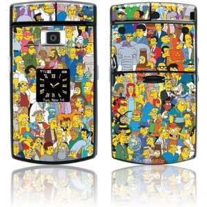  The Simpsons Cast skin for Samsung SCH U740 Electronics