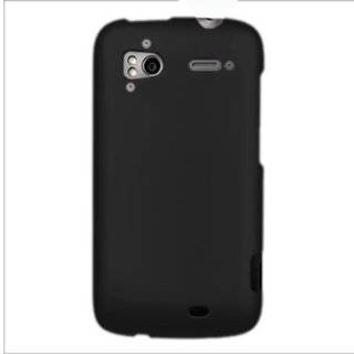 Hard Snap on Shield BLACK RUBBERIZED Faceplate Cover Sleeve Case for 