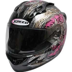  Xpeed Secret XF708 Street Bike Racing Motorcycle Helmet 