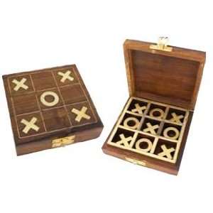  Wooden Tic Tac Toe Game