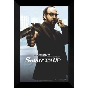  Shoot Em Up 27x40 FRAMED Movie Poster   Style B   2007 