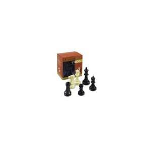  Sterling Triple Weighted Plastic Chess Set Sports 