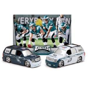  UD Collectibles NFL Home & Road Escalade w/Card Eagles 