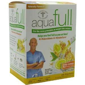  Fullbar AquaFull, Zesty Lemon Tea, 20 .25 oz (7g) packets 