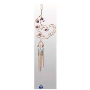  Red Carpet Studios Copper Tunes Wind Chime, 24 Inch Long 