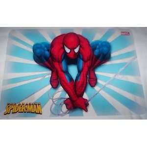 The Amazing Spiderman Placemat Dinner Lunch Vinal Mat (Approx 12x17 