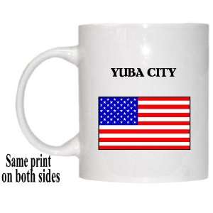  US Flag   Yuba City, California (CA) Mug 