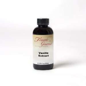 Flavors Gourmet Artificial Vanilla 4oz. Grocery & Gourmet Food