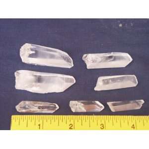    Assortment of Quartz Crystal Points, 12.31.15 