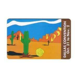   Card 5m STS Dallas Convention (10/31/96   11/2/96) Cactus & Mountains