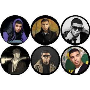  Set of 6 DRAKE 1.25 MAGNETS Drizzy RAP 