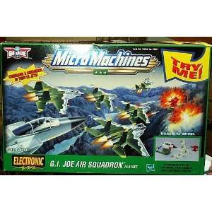    GI Joe Air Squadron Electronic Micro Machines Playset Toys & Games