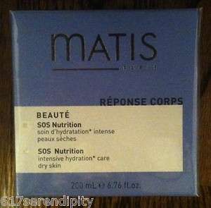 MATIS PARIS $102 Reponse Corps SOS Nutri+ Intensive Hydration Cream 